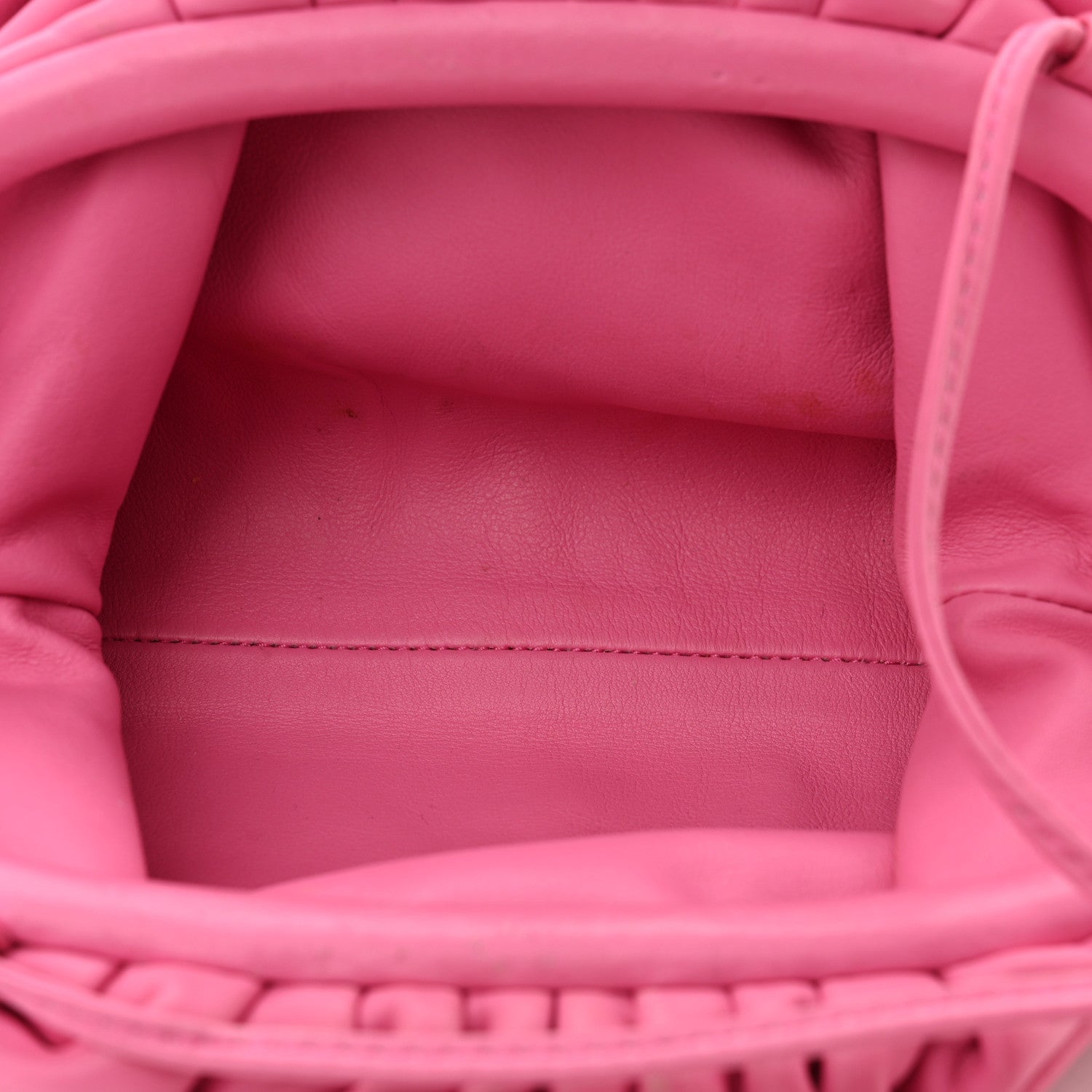 Bottega Veneta Butter Calfskin The Mini Pouch Pink 5 of 11