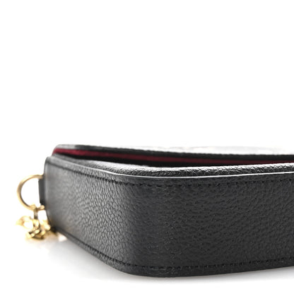 Louis Vuitton Empreinte Monogram Giant Felicie Pochette Black Beige 9 of 10