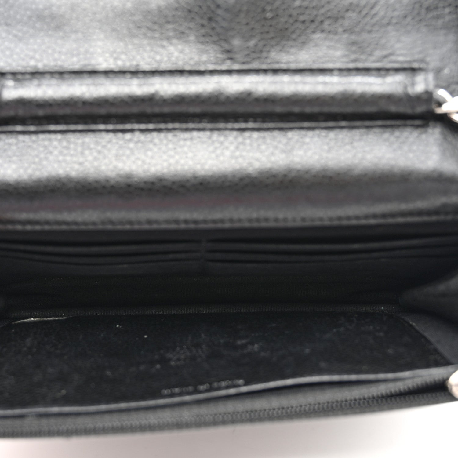 Chanel Caviar Quilted Wallet On Chain WOC Black 5 of 11