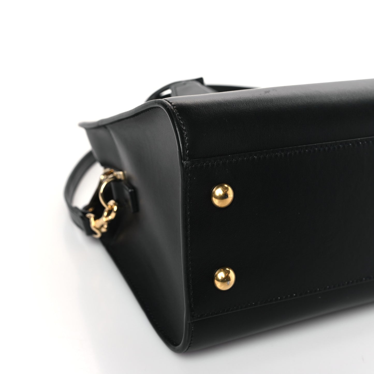 Calfskin Monogram Baby Cabas Black