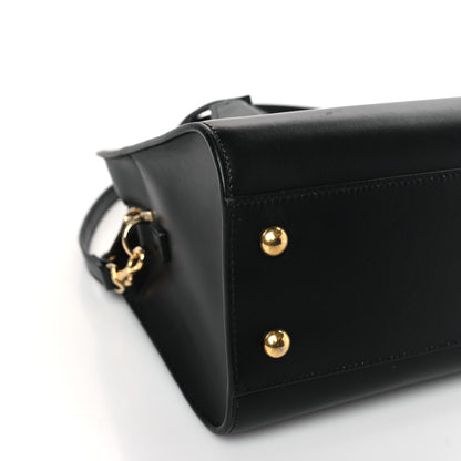 Saint Laurent Calfskin Monogram Baby Cabas Black 7 of 8