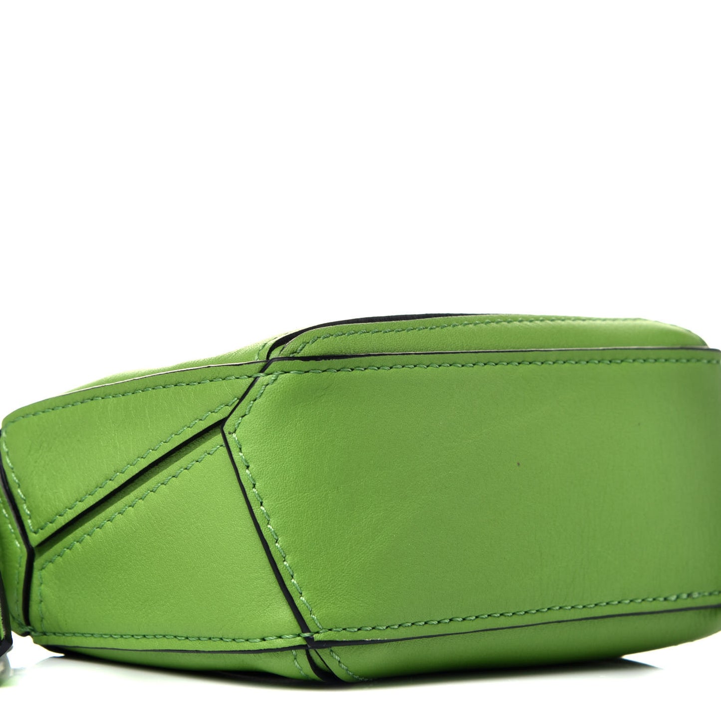 Calfskin Nano Puzzle Bag Apple Green