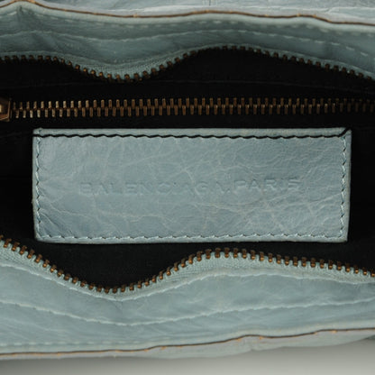 Balenciaga Agneau Classic Hardware Part Time Bleu Acier Ciel 6 of 13