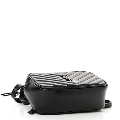 Saint Laurent Calfskin Matelasse Monogram Lou Belt Bag Black 4 of 11