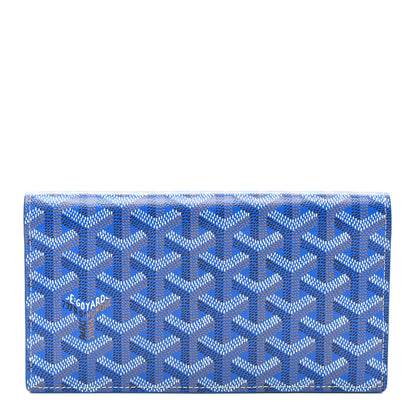Goyard Goyardine Richelieu Wallet Sky Blue 1 of 9