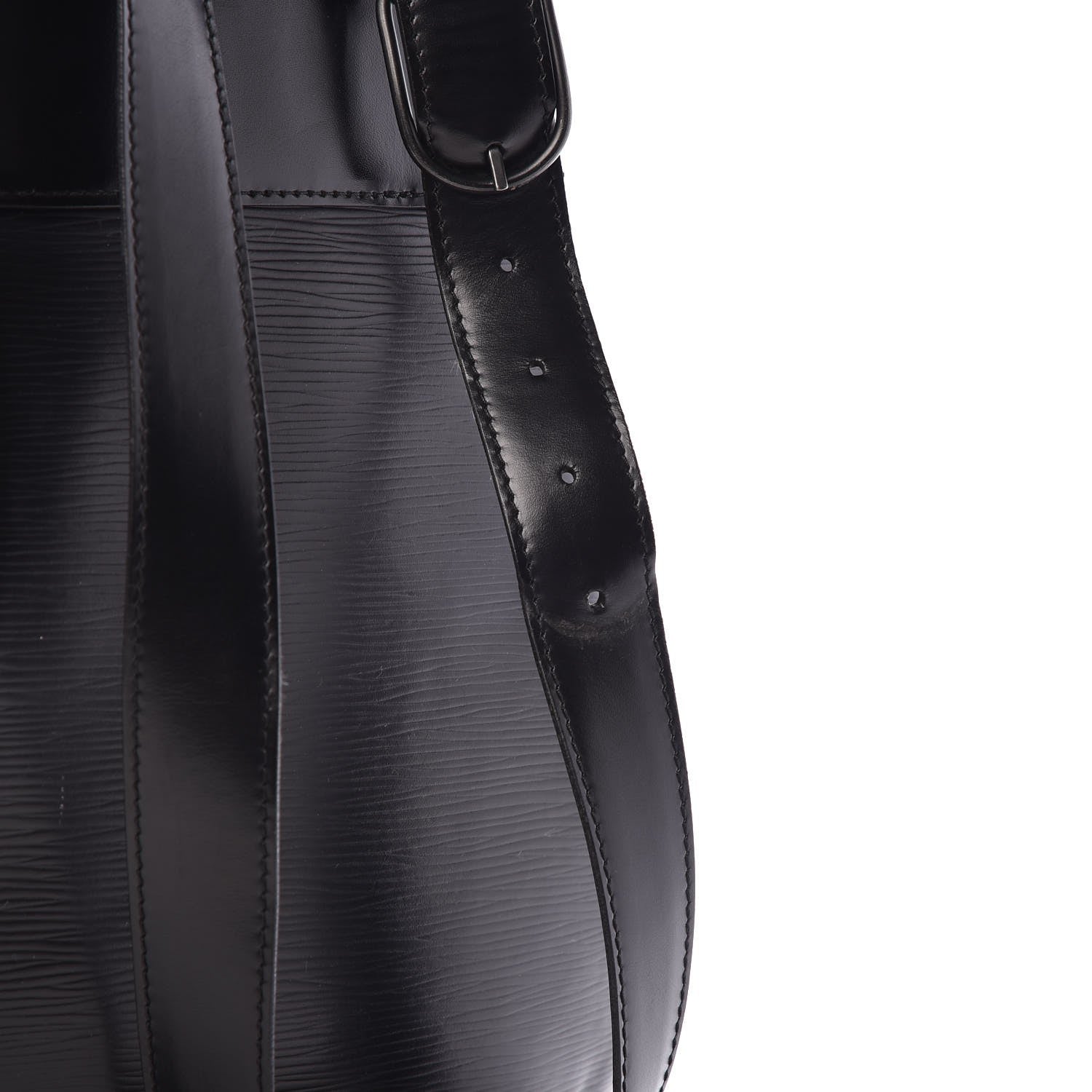 Louis Vuitton Epi Sac D'Epaule Black 8 of 11