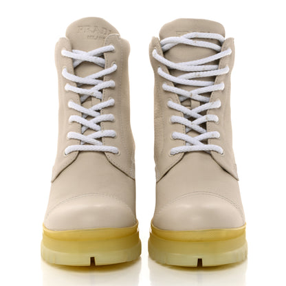Prada Buffalo Combat Boots 39 Talco 2 of 8