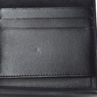 Chanel Iridescent Caviar Chevron Quilted Compact Flap Wallet Black 9 of 10