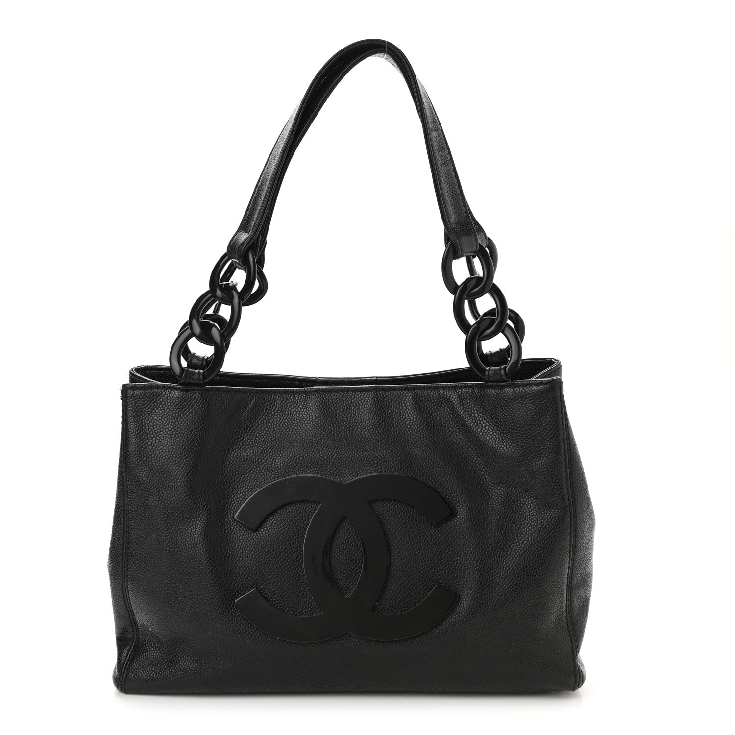 Chanel Caviar Bekko Chain Tote Black 1 of 10