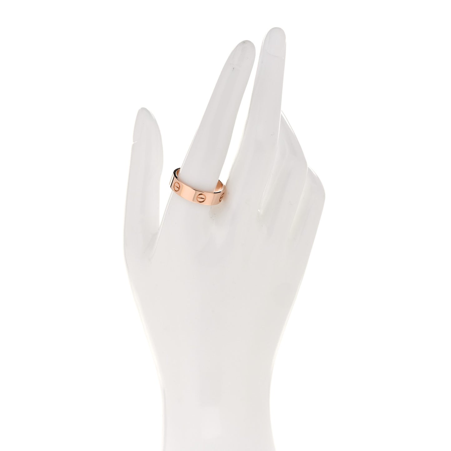 18K Pink Gold 5.5mm LOVE Ring 62 10