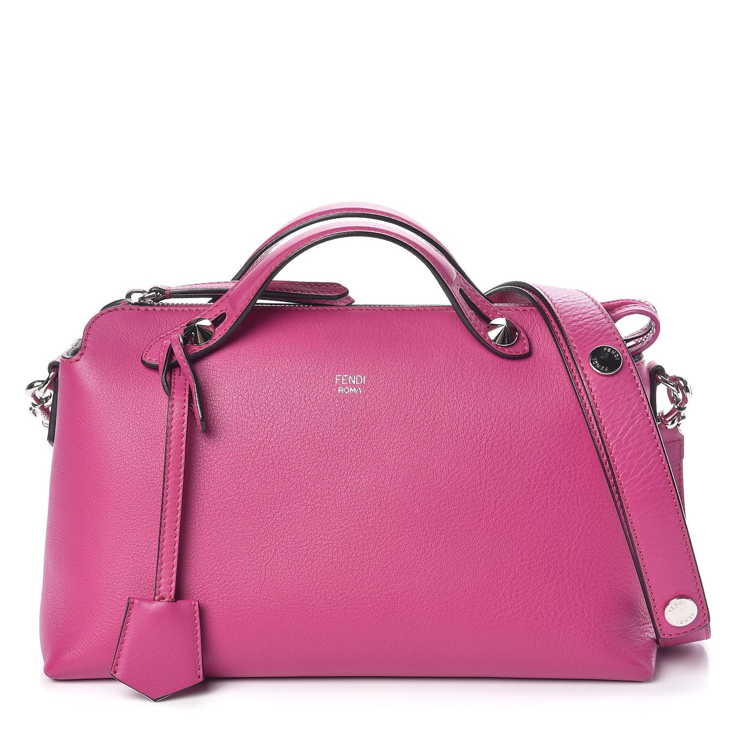 Vitello Dolce Medium By The Way Boston Bag Magenta