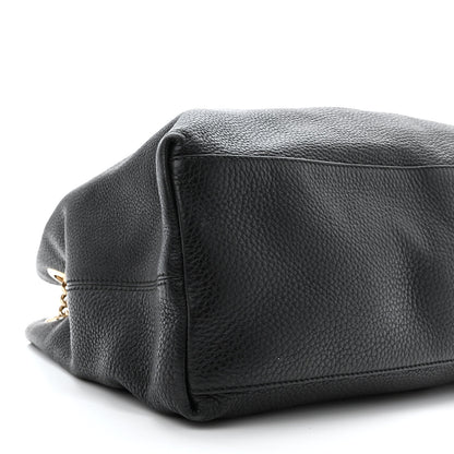 Gucci Pebbled Calfskin Medium Soho Chain Shoulder Bag Black 11 of 12