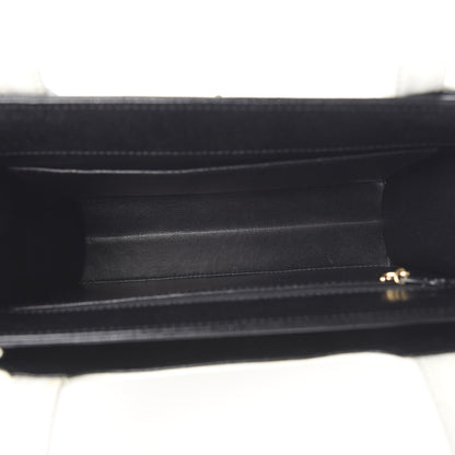 Chanel Caviar Mademoiselle Shoulder Bag Black White 4 of 9