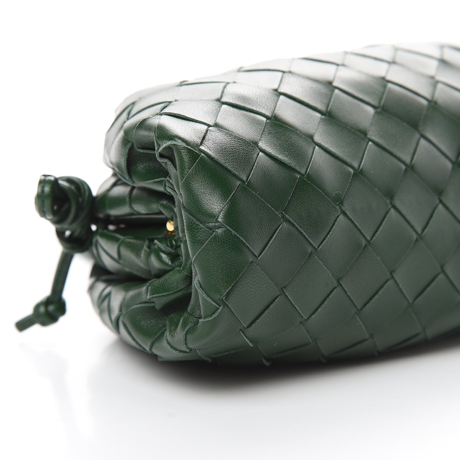 Bottega Veneta Nappa Intrecciato The Mini Pouch Moss 9 of 10