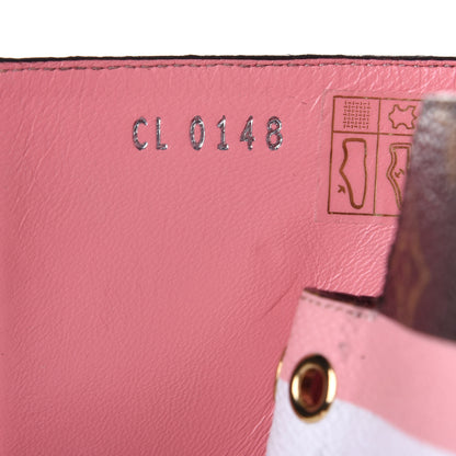 Louis Vuitton Patent Monogram Bom Dia Flat Mule 37.5 Rose White 10 of 10