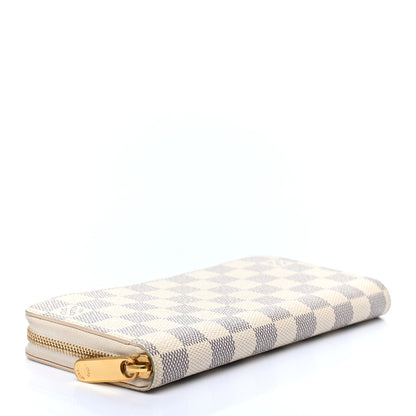 Louis Vuitton Damier Azur Zippy Wallet 4 of 9