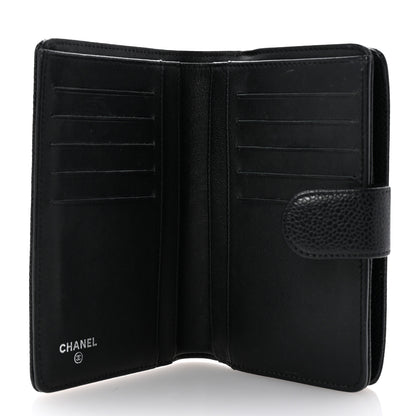 Chanel Caviar Timeless CC Zipped Pocket Wallet Black 5 of 7