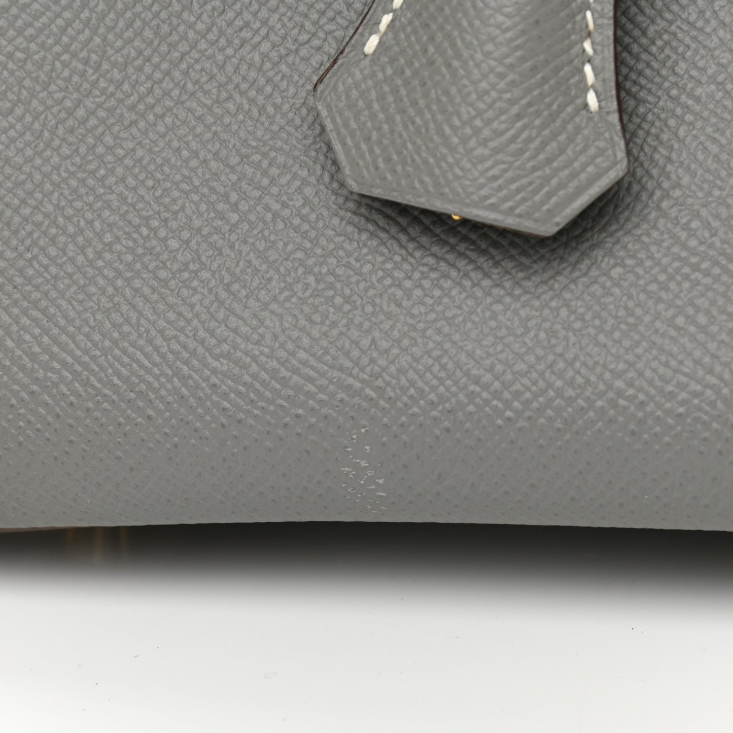 Epsom Horseshoe Birkin 30 Gris Mouette Etoupe