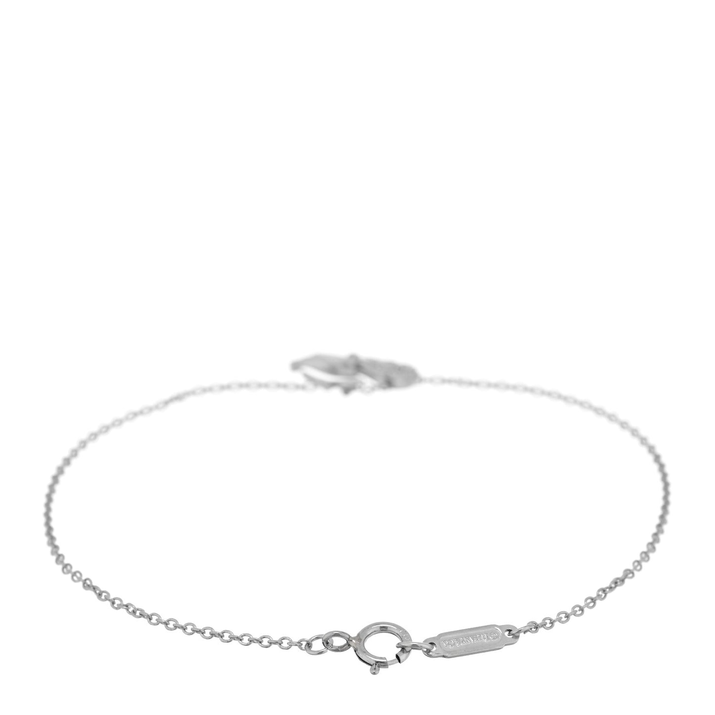 Platinum Diamond Paper Flowers Bracelet
