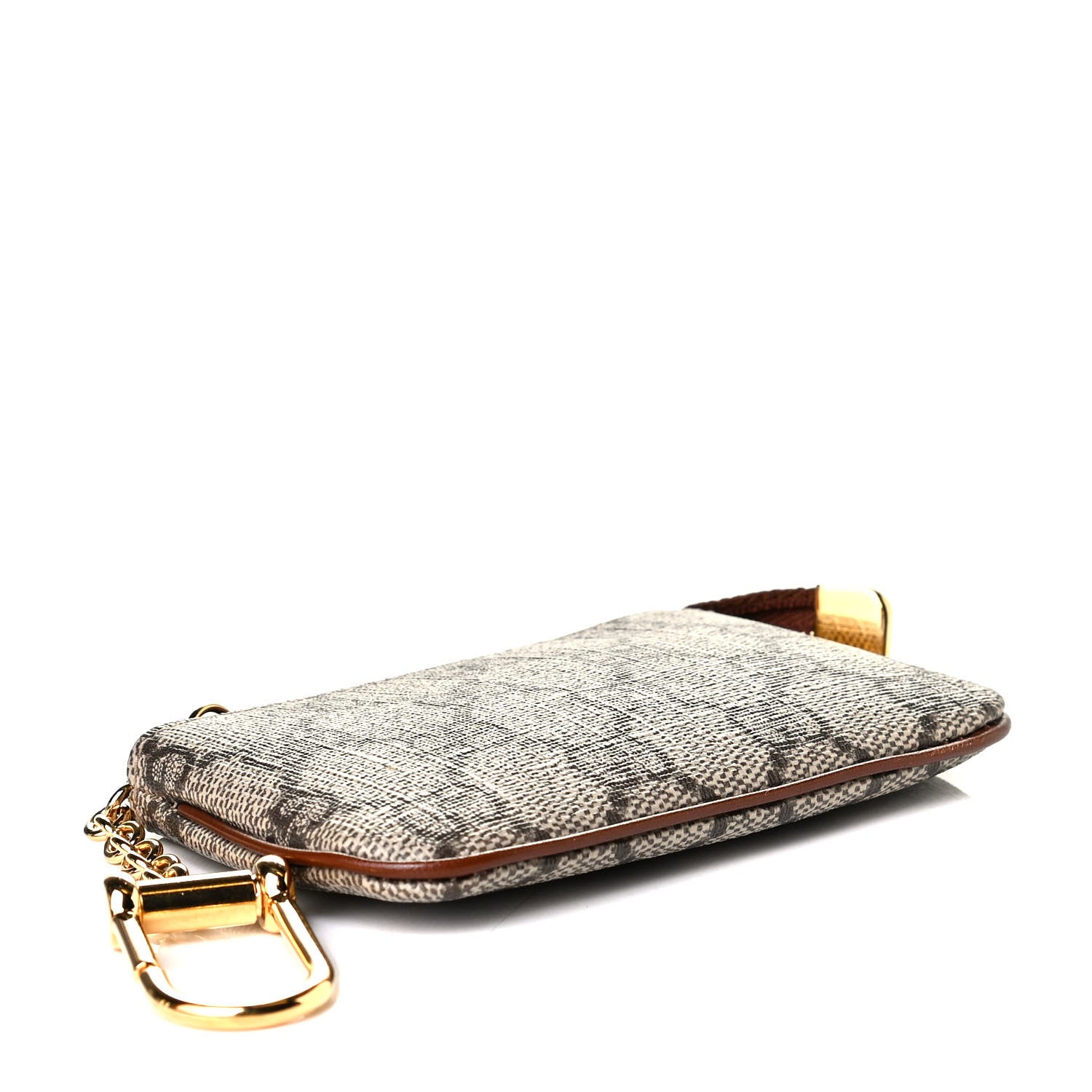 Gucci GG Supreme Monogram Key Case Brown 3 of 5