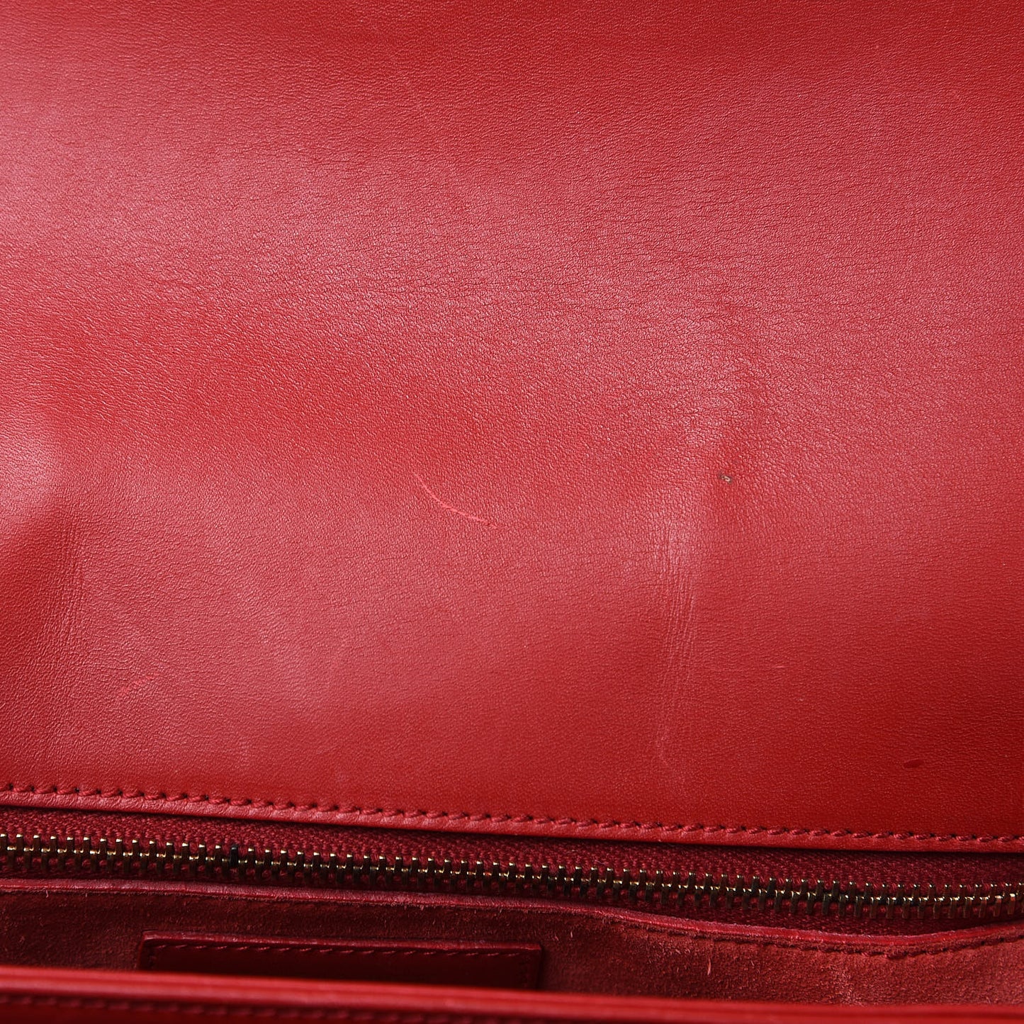 Smooth Calfskin Medium Classic Monogram Universite Bag Red