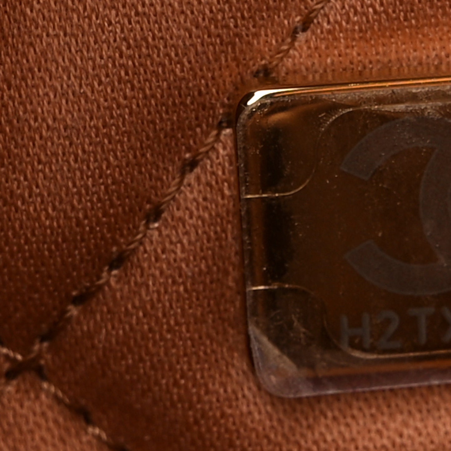Shiny Calfskin Quilted Small Chanel 22 Camel
