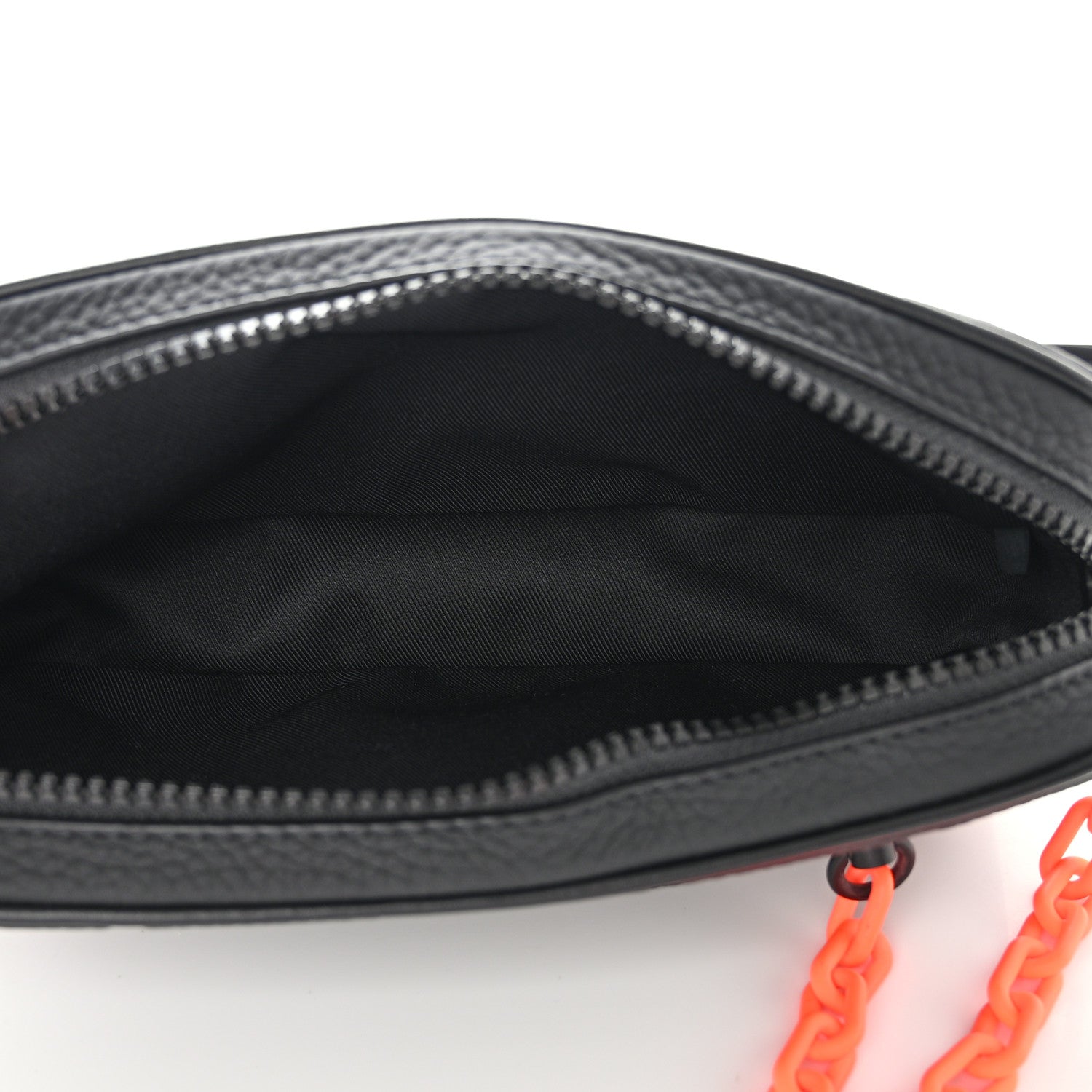 Louis Vuitton Taurillon Monogram Uniformes Solar Ray Soft Pochette Volga Belt Bag Black 5 of 10