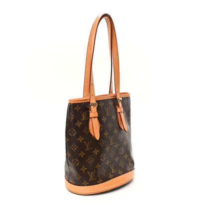 Louis Vuitton Monogram Petit Bucket 23 4 of 13