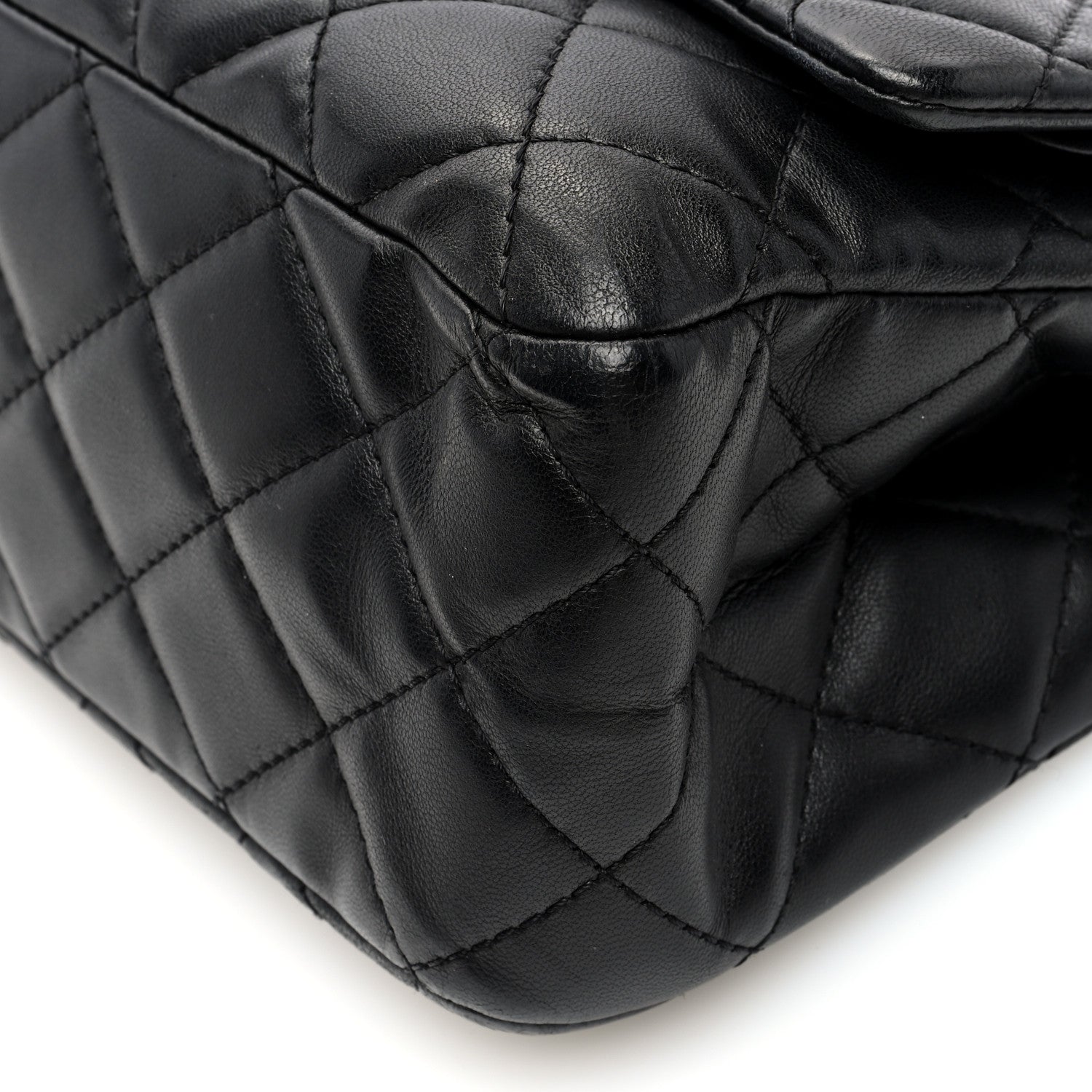 Chanel Lambskin Quilted 2.55 Reissue 227 Flap Black 7 of 10