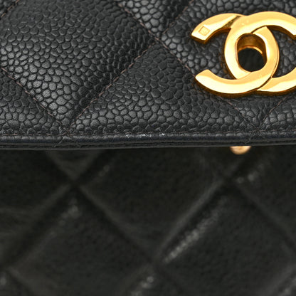 Chanel Caviar Quilted Medium Single Flap Black 20 of 20