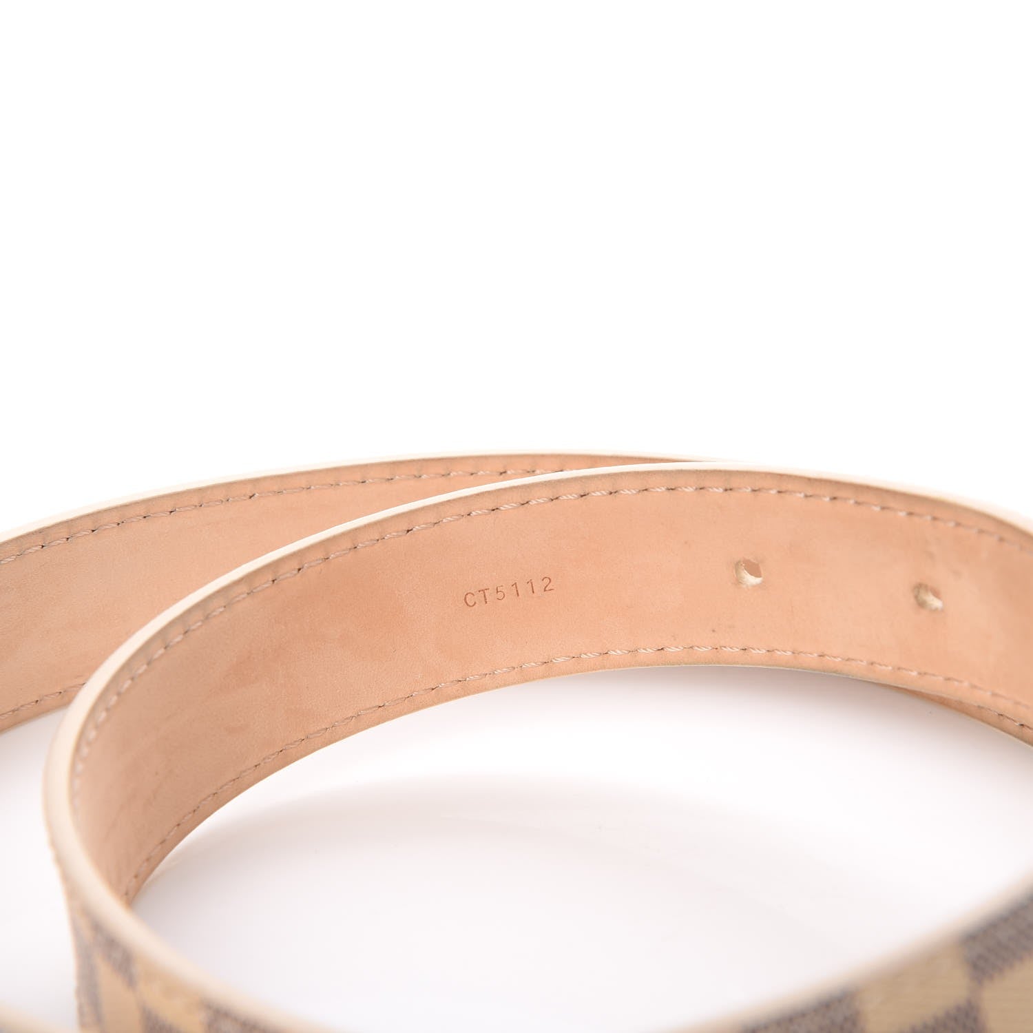 Louis Vuitton Damier Azur 25mm Belt 80 32 7 of 8