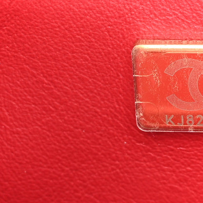 Chanel Goatskin Quilted Mini Square Flap Dark Red 7 of 11