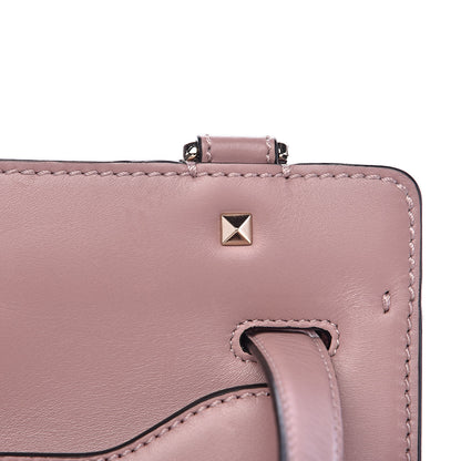 Valentino Garavani Calfskin Studded Small Joylock Satchel Lipstick 14 of 16