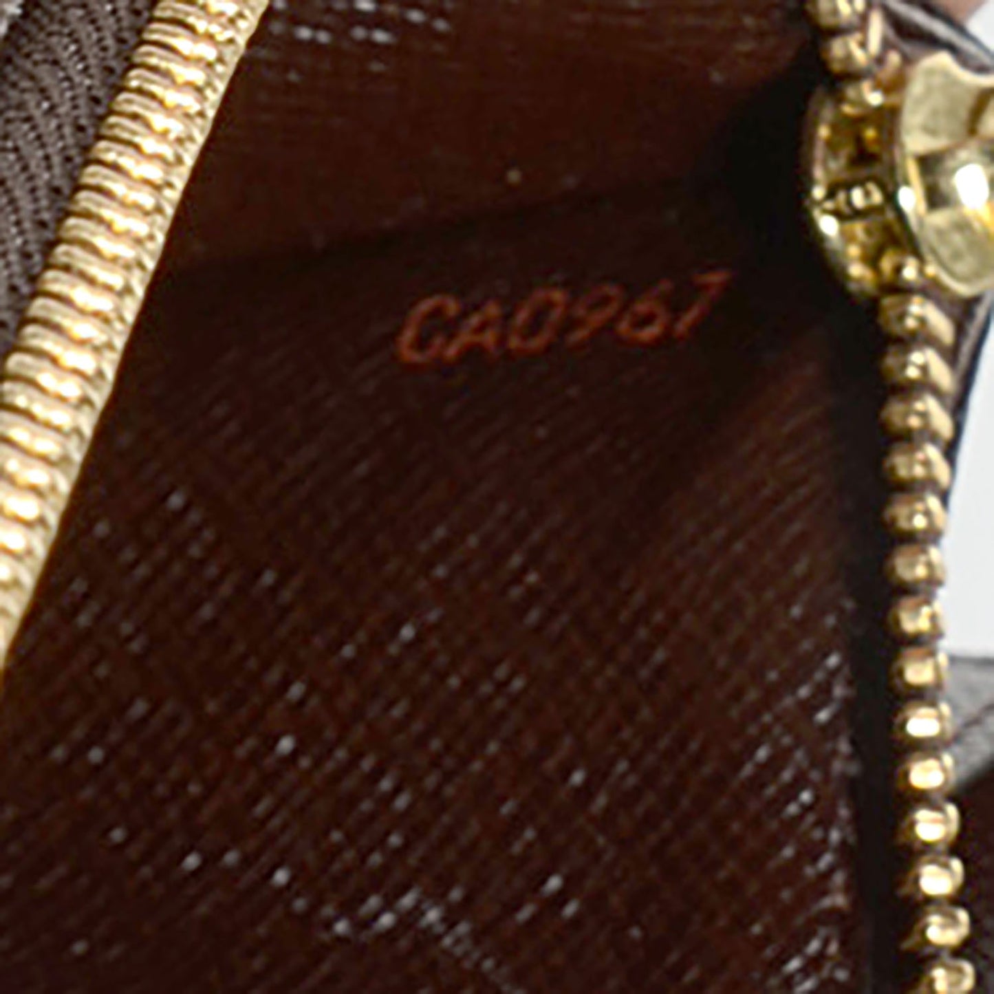 Damier Ebene Sarah Wallet