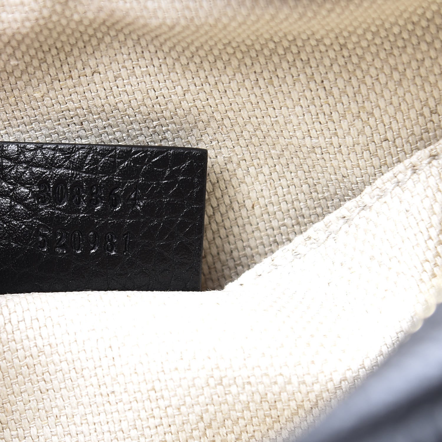 Gucci Pebbled Calfskin Small Soho Disco Bag Black 6 of 12