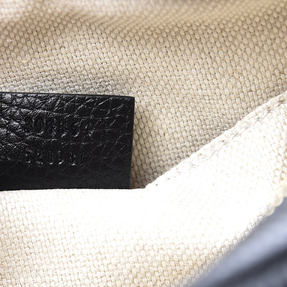 Gucci Pebbled Calfskin Small Soho Disco Bag Black 6 of 12