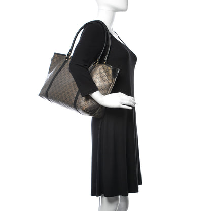 Gucci Lurex Monogram Medium Joy Tote Black 2 of 16