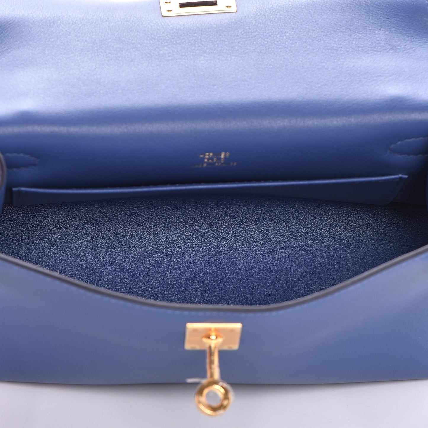 Swift Kelly Pochette Clutch Bleu Brighton