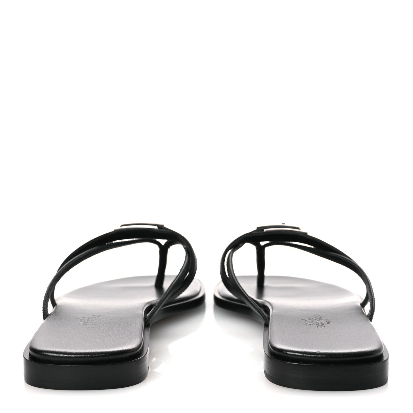 Calfskin Miss Sandals 39 Black