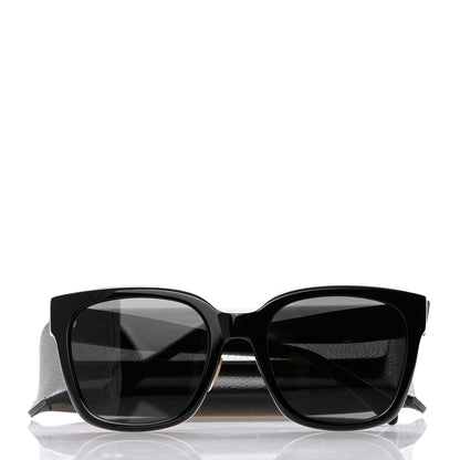 Celine Acetate Triomphe 01 Square Sunglasses CL 40222F Black 7 of 7