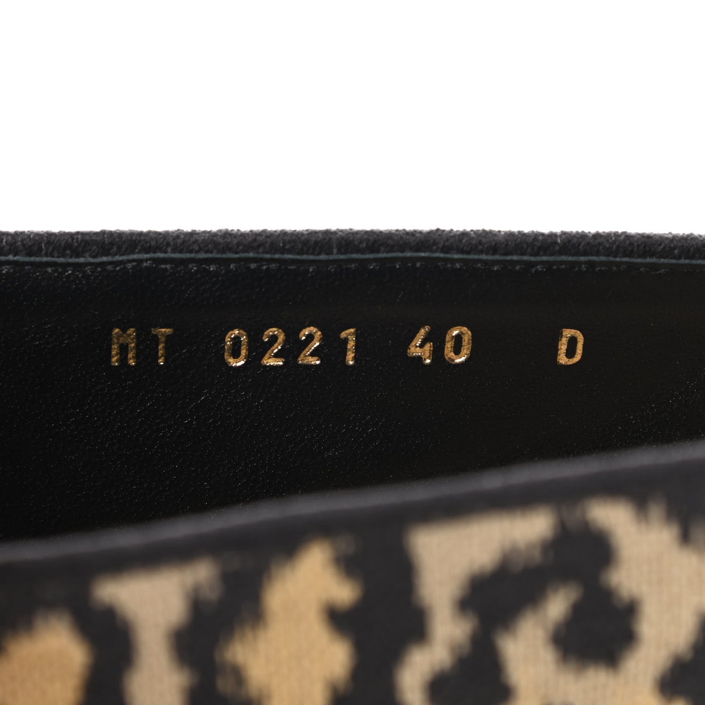Cotton Embroidered Leopard Print Granville Espadrille 40 Natural