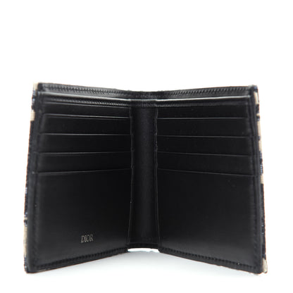 Christian Dior Oblique Compact Wallet Black 5 of 7