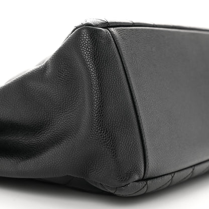 Chanel Caviar Quilted Grand Shopping Tote GST Black 10 of 15