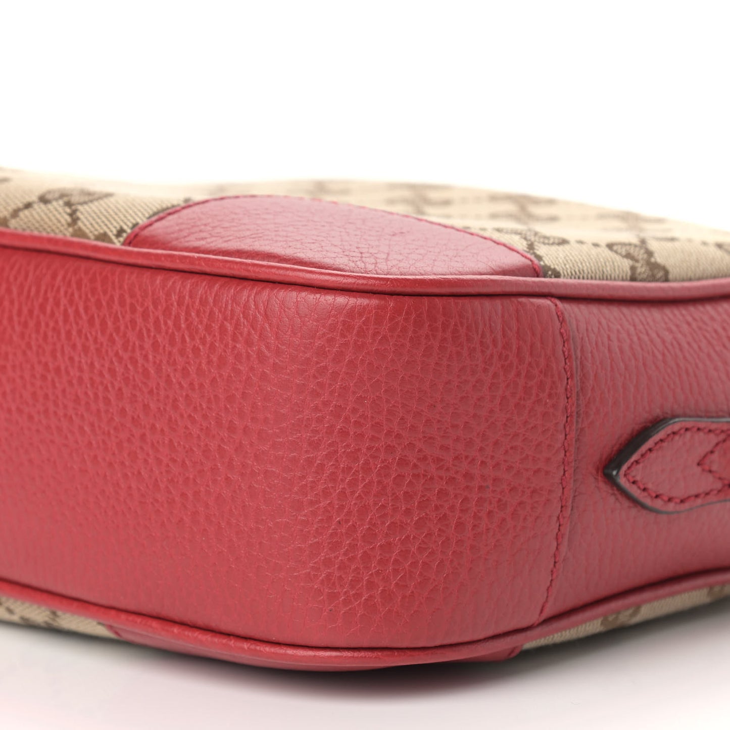 Monogram Mini Bree Messenger Bag Red