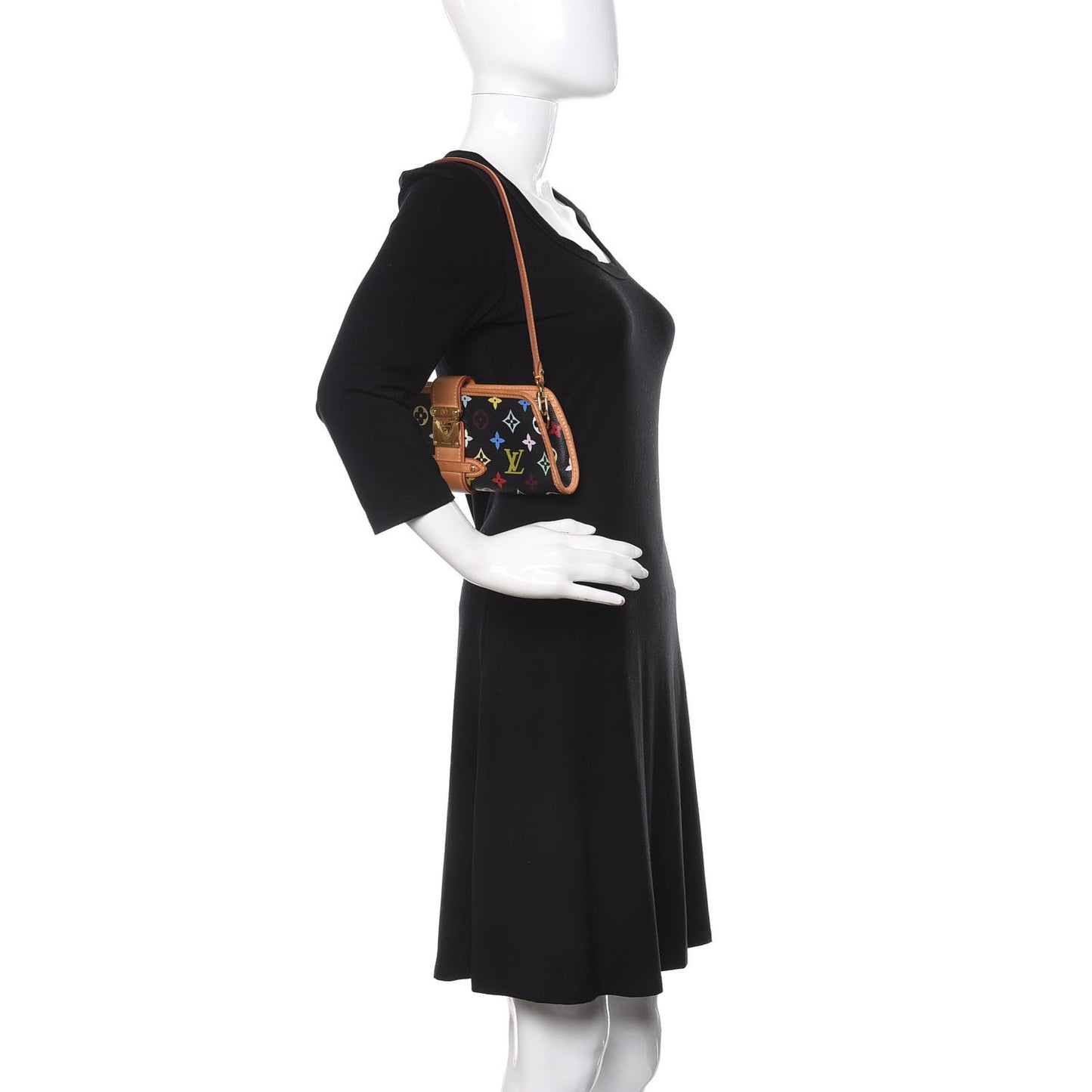 Monogram Multicolor Shirley Black
