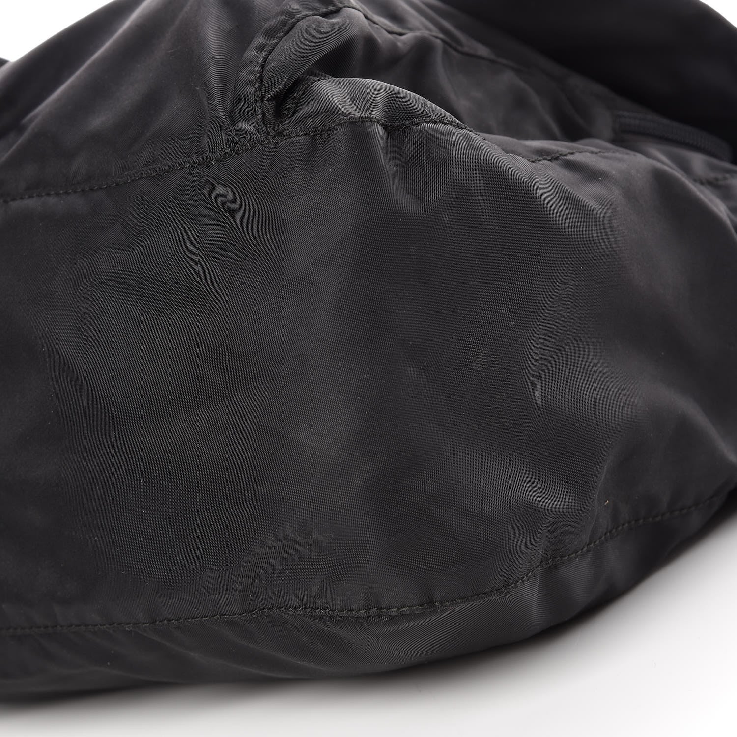 Prada Tessuto Nylon Messenger Bag Black 6 of 10