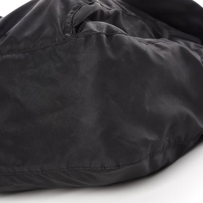 Prada Tessuto Nylon Messenger Bag Black 6 of 10