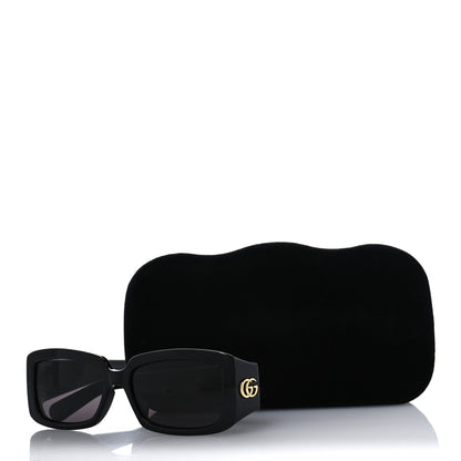 Gucci Acetate Rectangular Sunglasses GG1403S Black 8 of 8