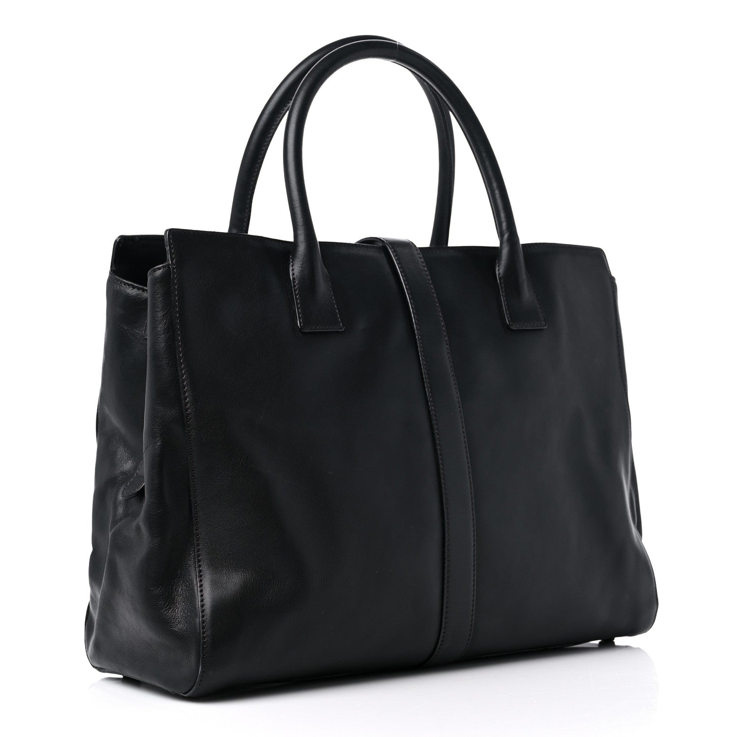 Chanel Calfskin Shopper Tote Black 3 of 14