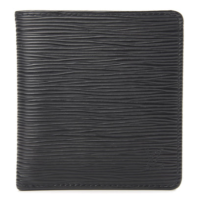 Louis Vuitton Epi 6 Card Billfold Wallet Black 1 of 6
